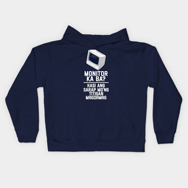 Monitor Ka Ba Kids Hoodie by TheArisenOne